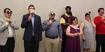 Group of seven women and men