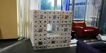 Menger Sponge Completed at Level 3 - News Featured