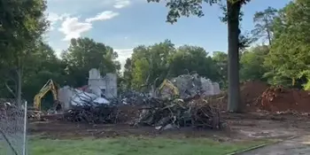 A-B Tech Enka Haynes Tower Demolition Video - 8