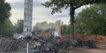 A-B Tech Enka Haynes Tower Demolition Video - 7